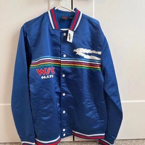 Stranger-things Men's Blue and Navy Jacket